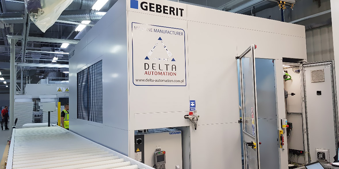 Advanced system for processing composites for Geberit