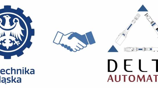 We signed a cooperation agreement between Delta Automation Sp. z o. o. and the Faculty of Mechanical Engineering of the Silesian University of Technology.